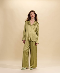 Dames pyjamabroek groen