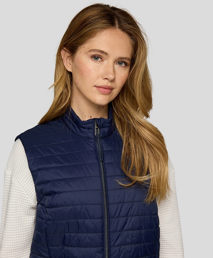 Bodywarmer blauw