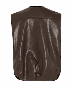 Dames gilet bruin