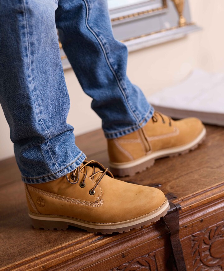 Courma kid traditional  veterschoenen bruin