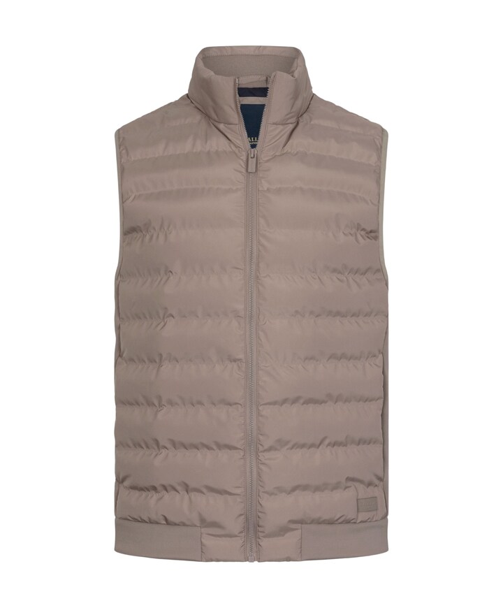 Heren bodywarmer beige