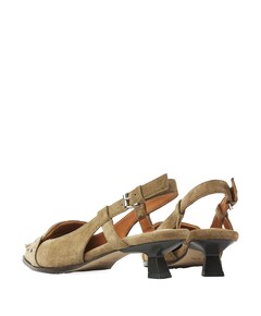 Lea Katie dames slingbacks bruin
