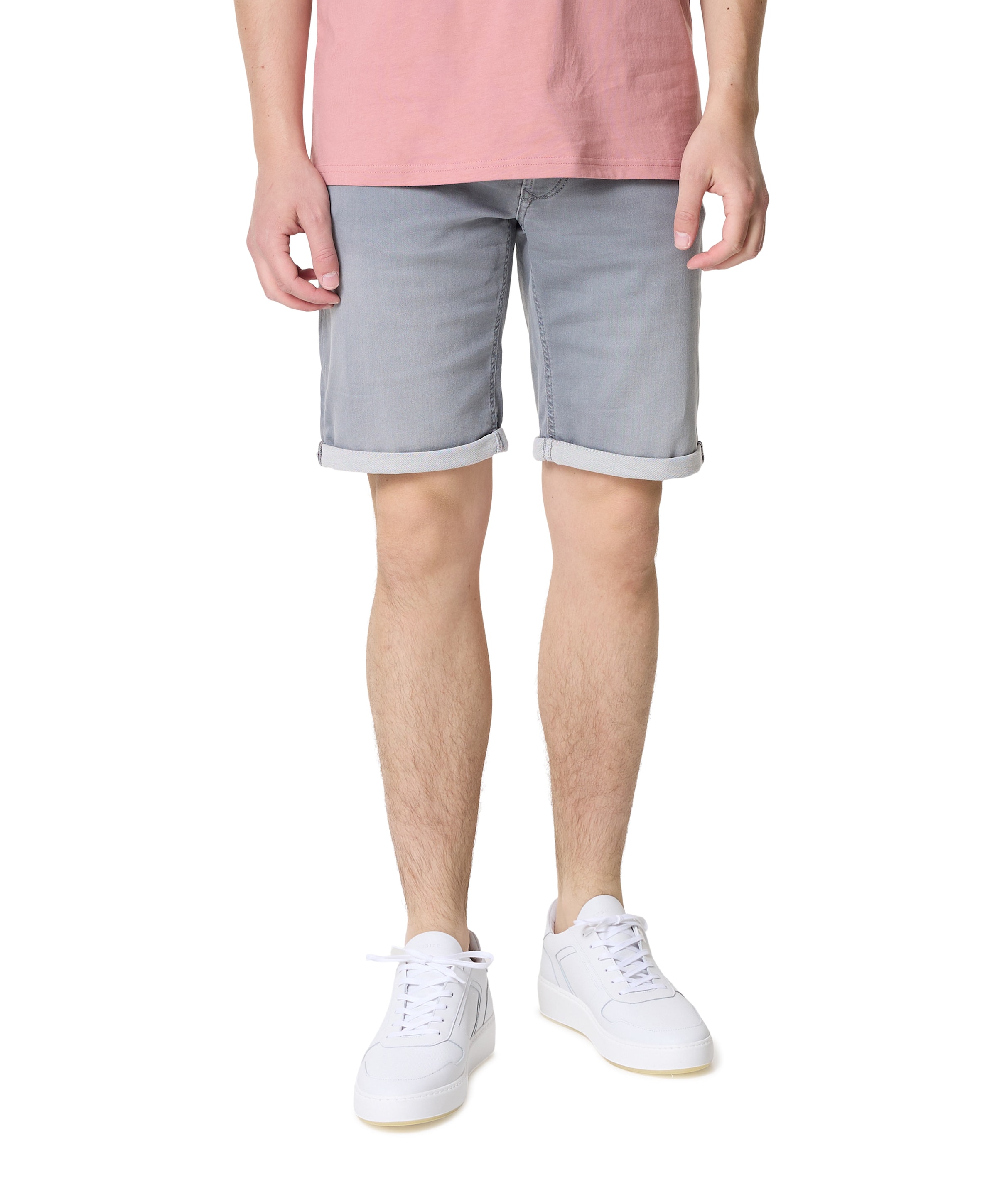 Jogn Bermuda heren korte broek grijs