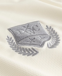 Heren polo ecru