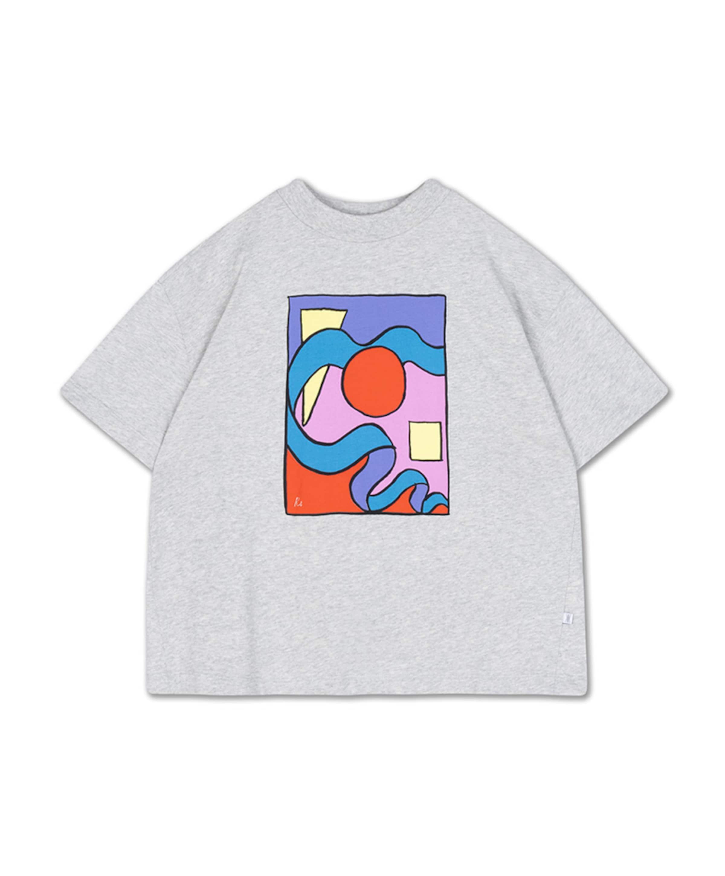 Meisjes t-shirt grijs