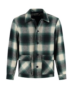 Heren overshirt groen