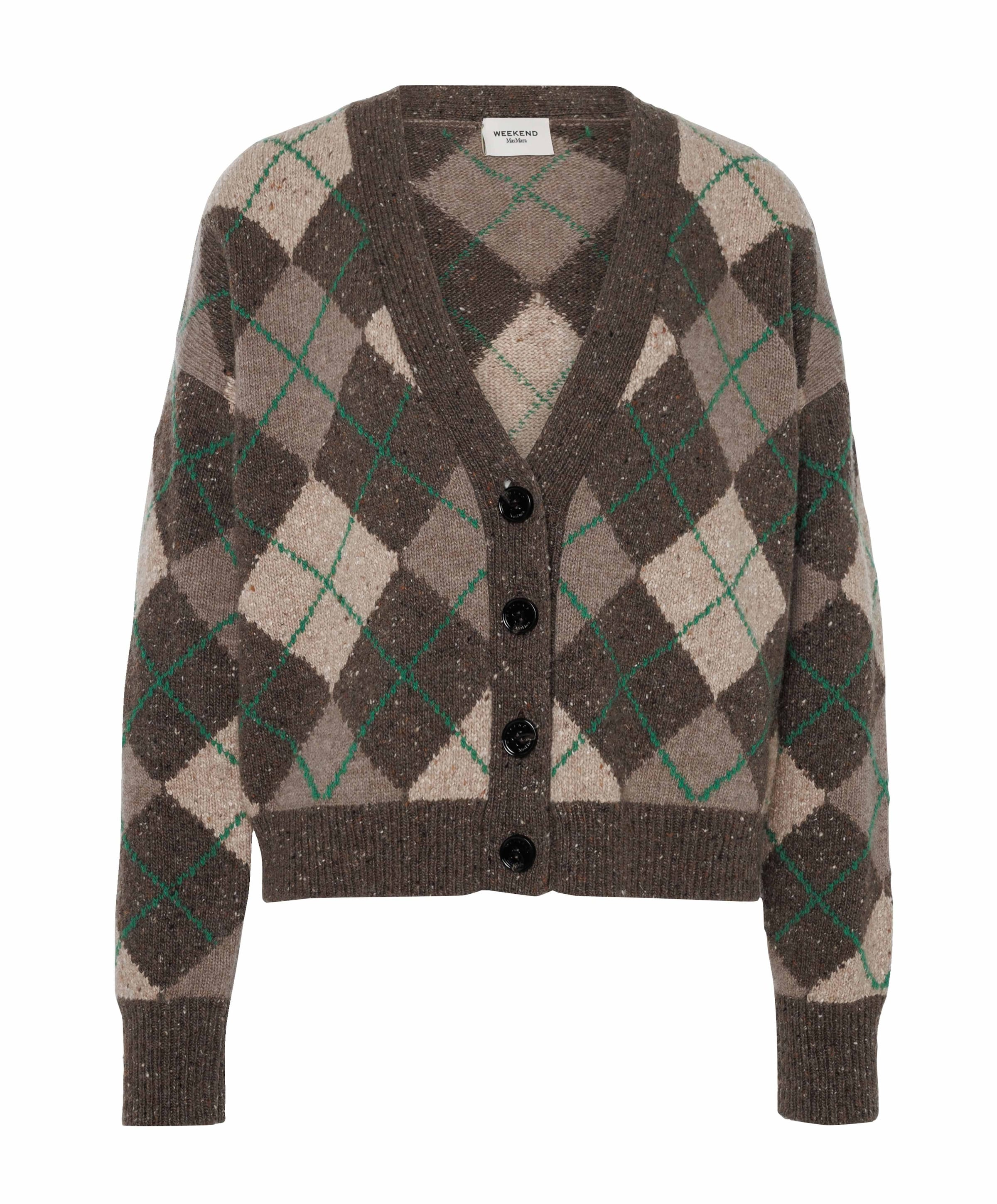 Dames vest bruin
