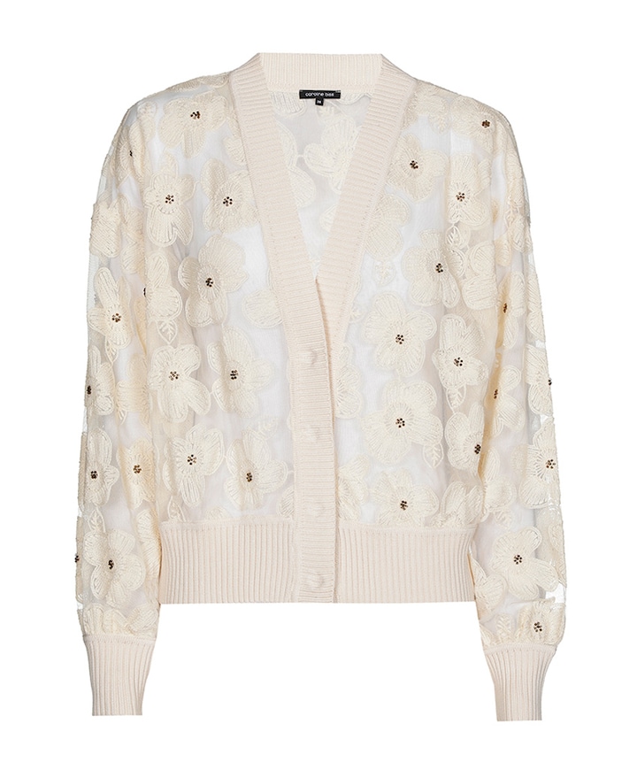 Dames vest beige