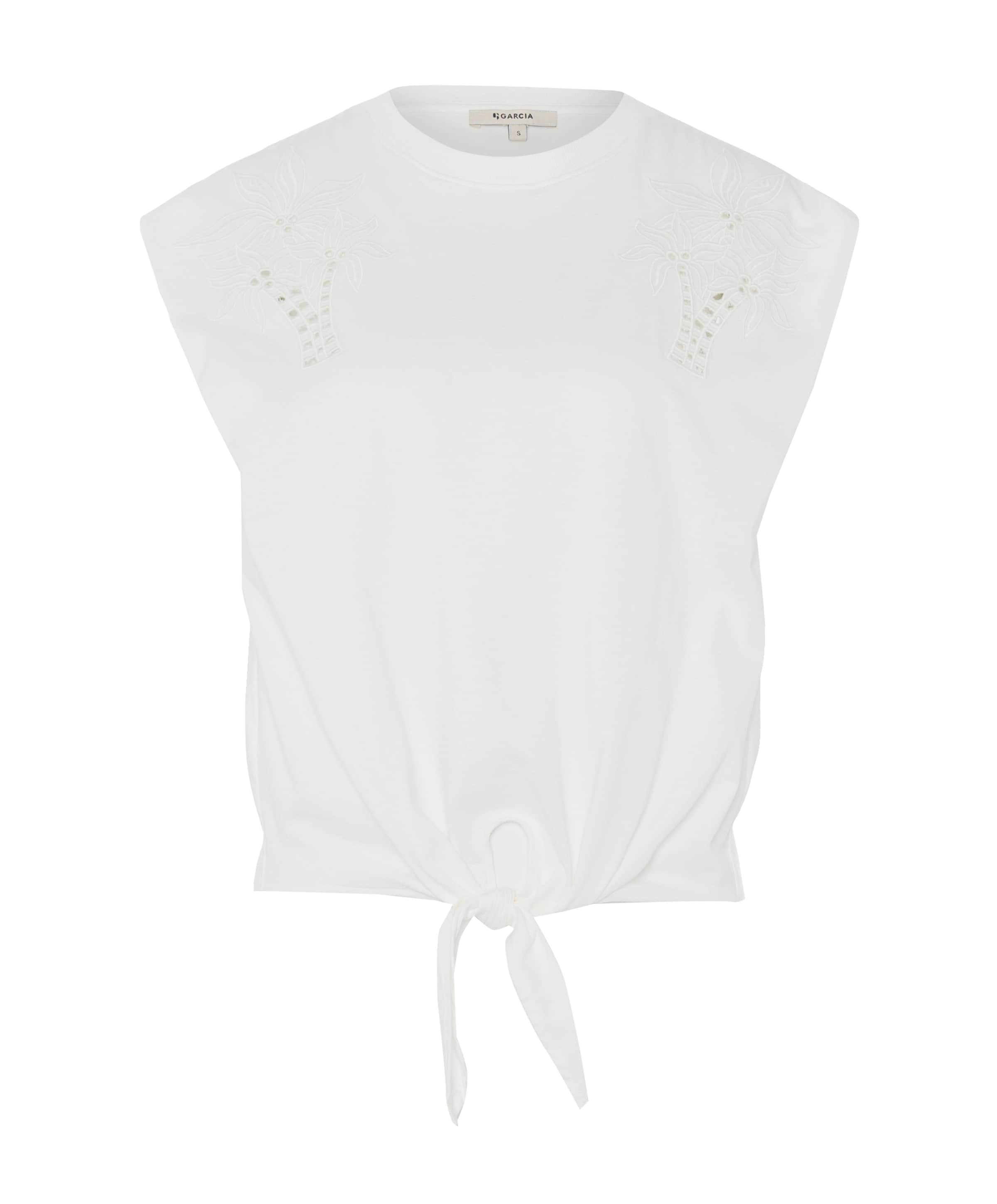 Dames top ecru