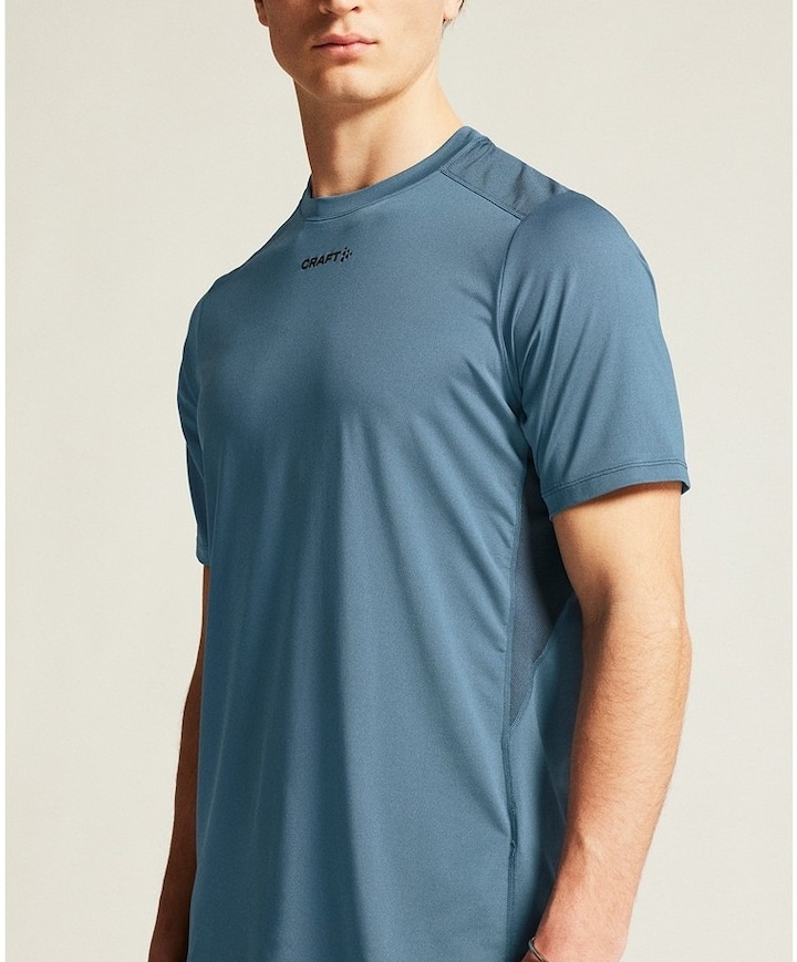 Heren t-shirt blauw