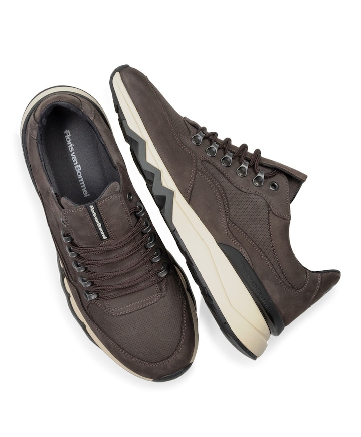 heren sneakers bruin