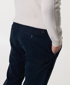 Bobby Slim Fit broek blauw