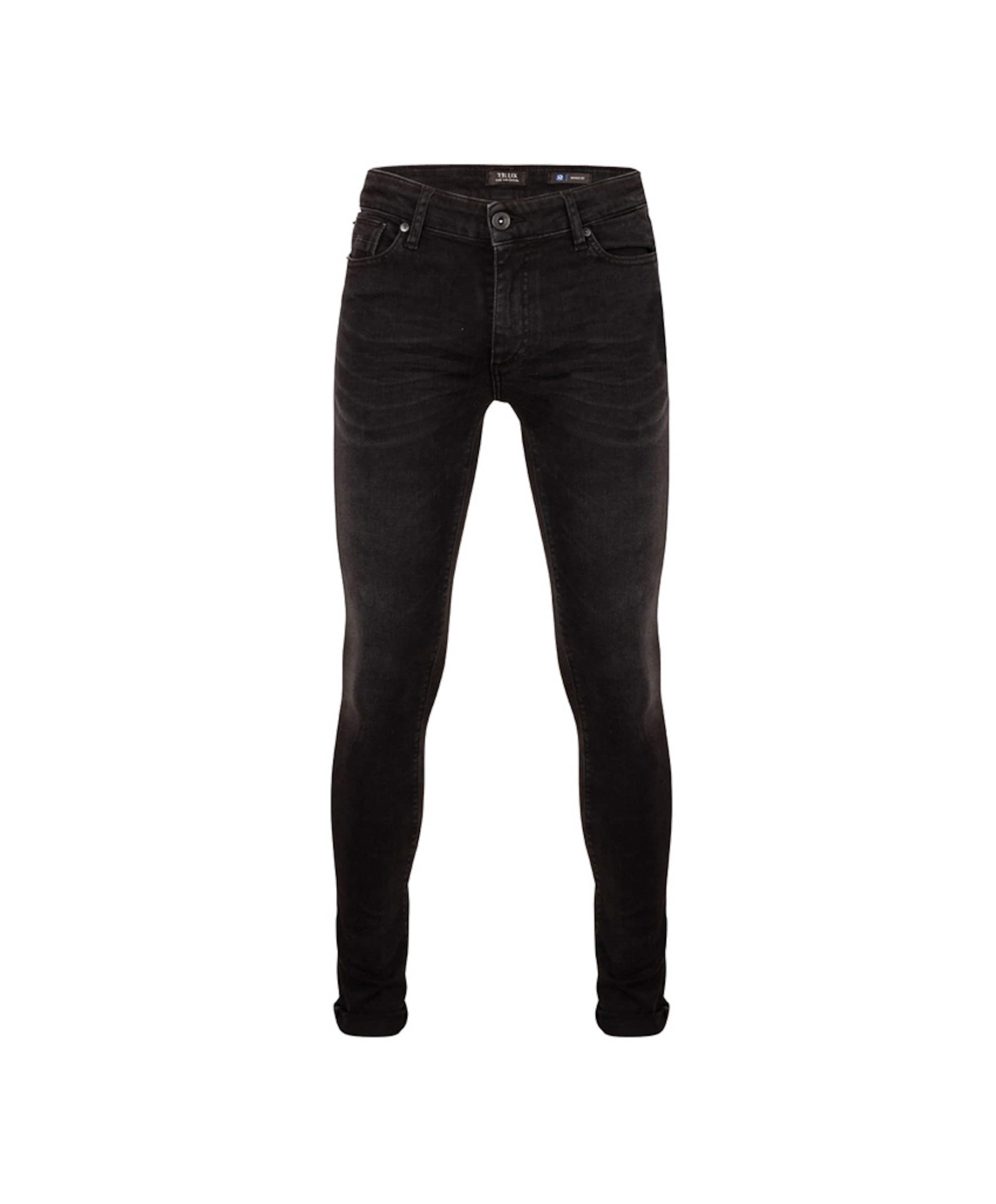 Xyan skinny jongens jeans zwart