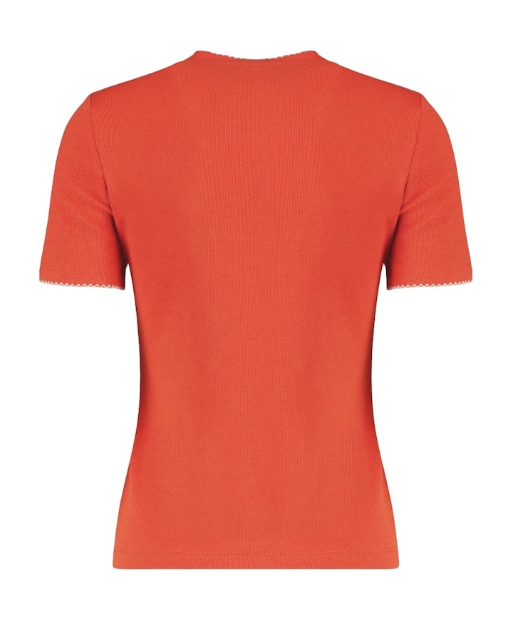 Dames T-shirt oranje