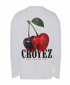 Heren longsleeve wit
