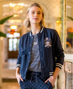 Dames jas blauw