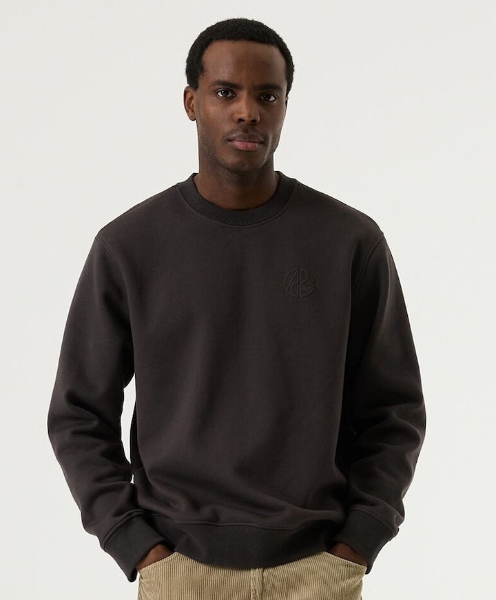 Heren sweater bruin