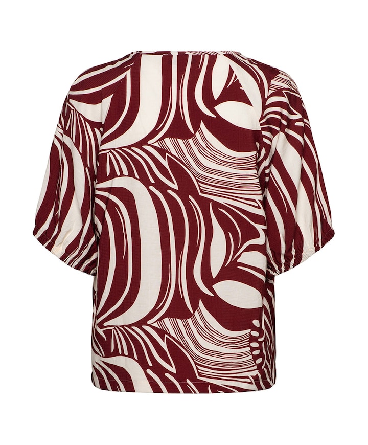 Dames blouse rood