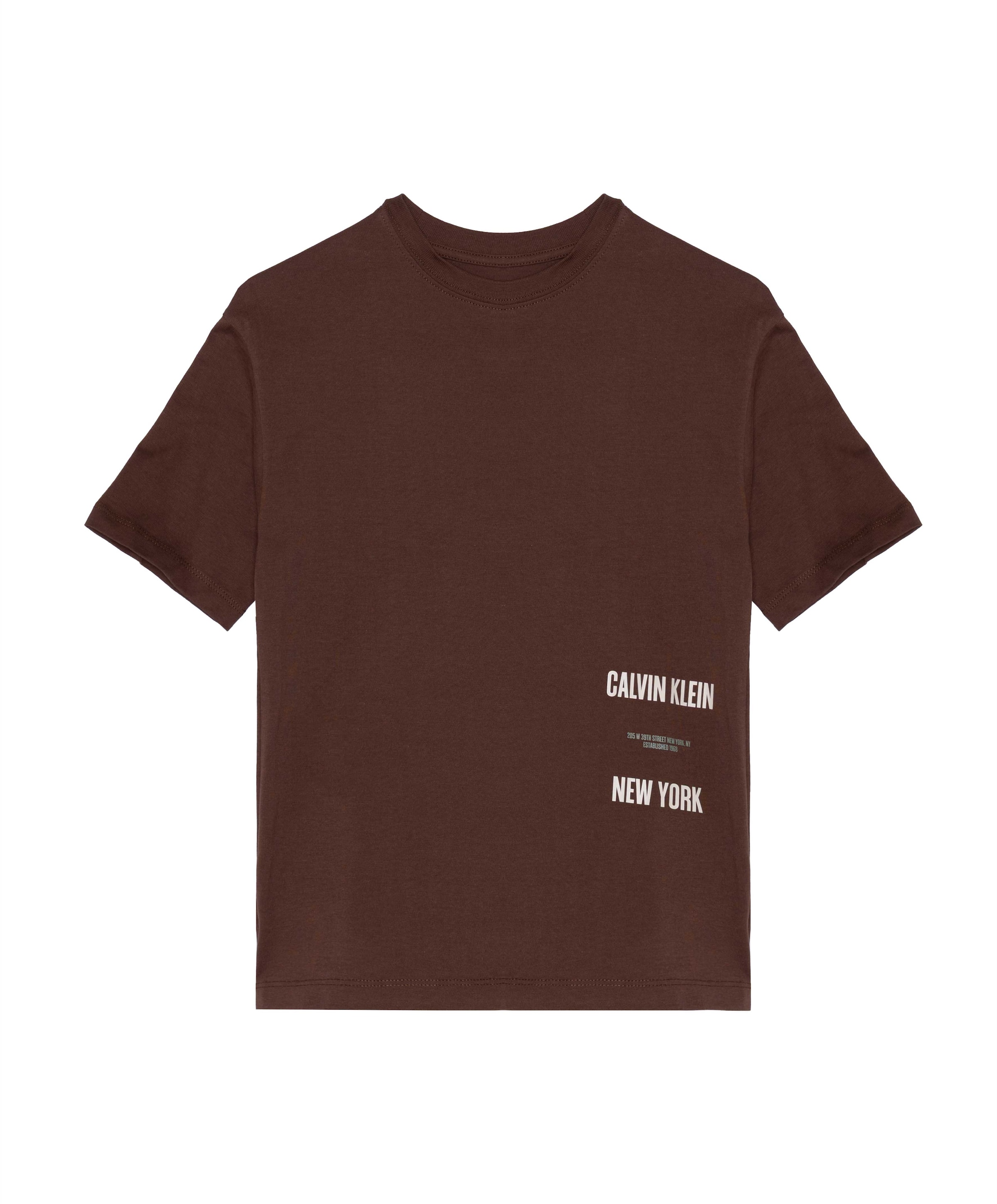 Jongens T-shirt bruin