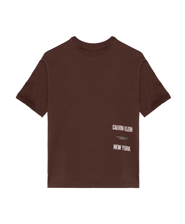 Jongens T-shirt bruin