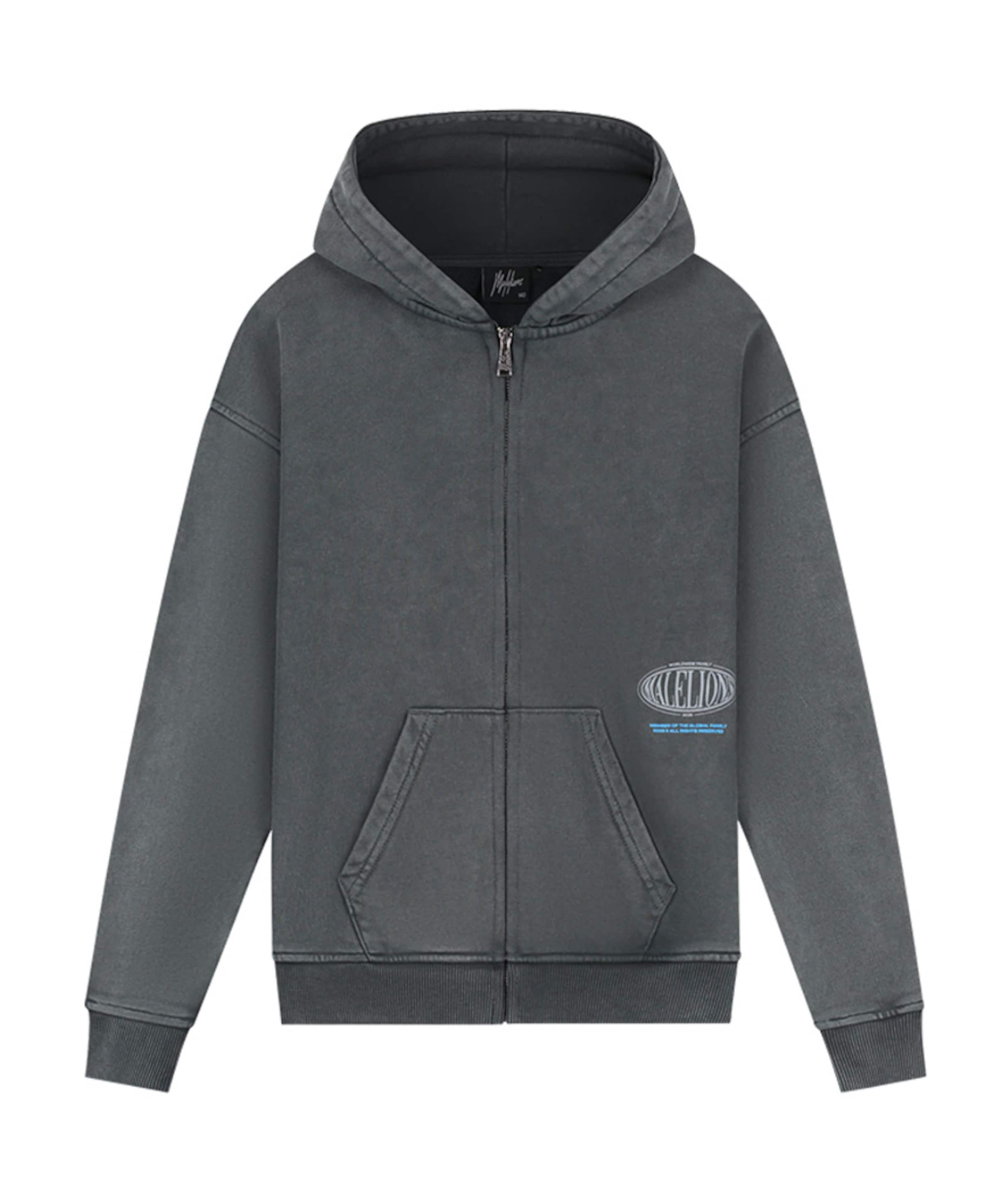 Jongens hoodie grijs