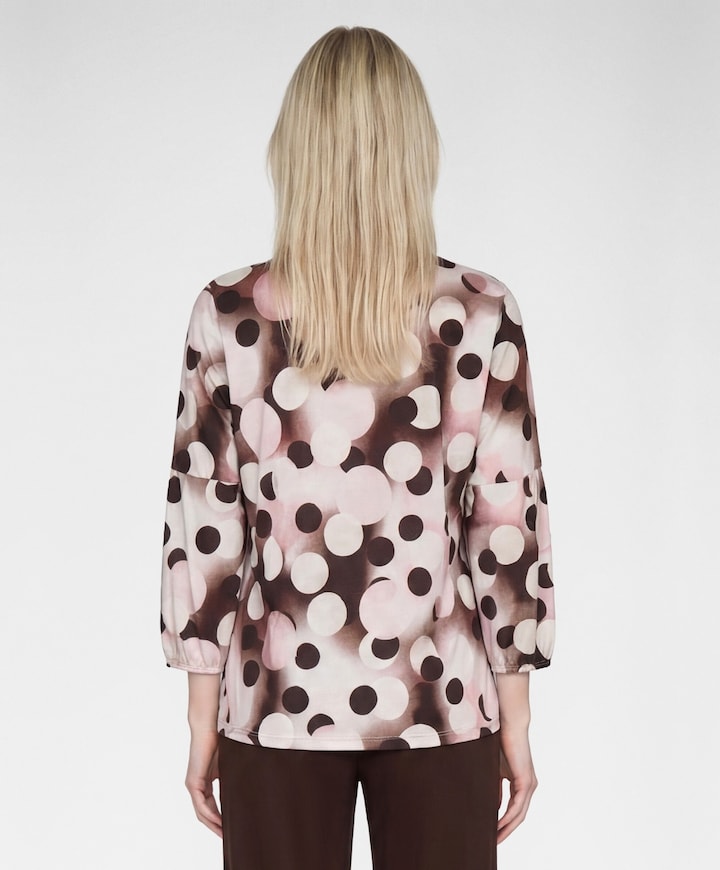Dames longsleeve bruin