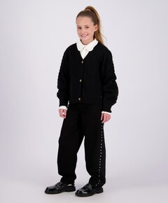 Meisjes vest zwart