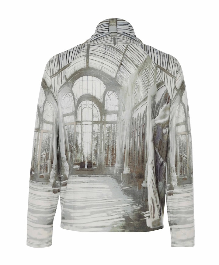 Dames longsleeve groen