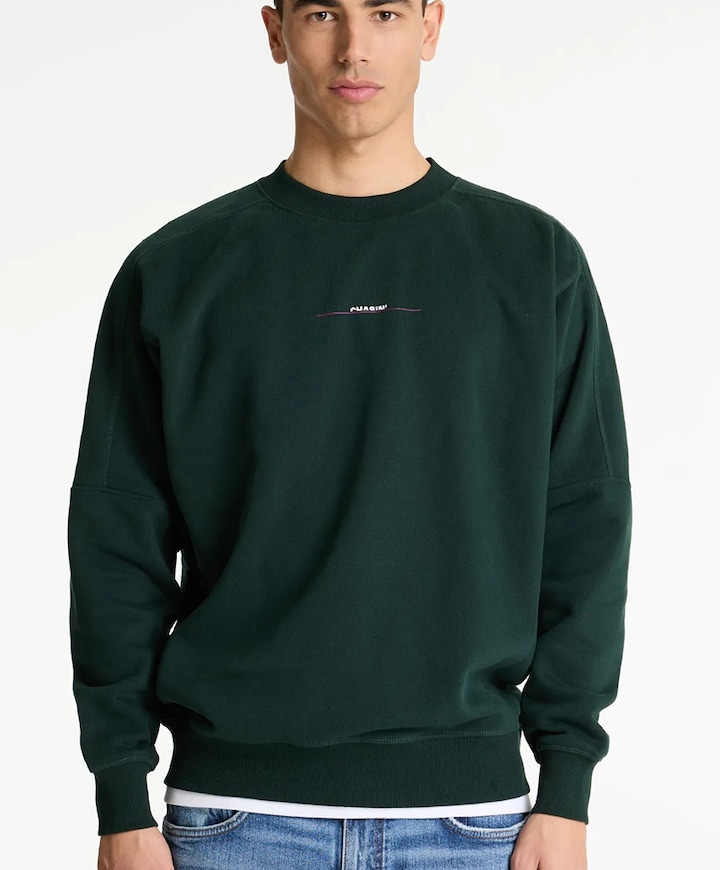 Heren sweater groen