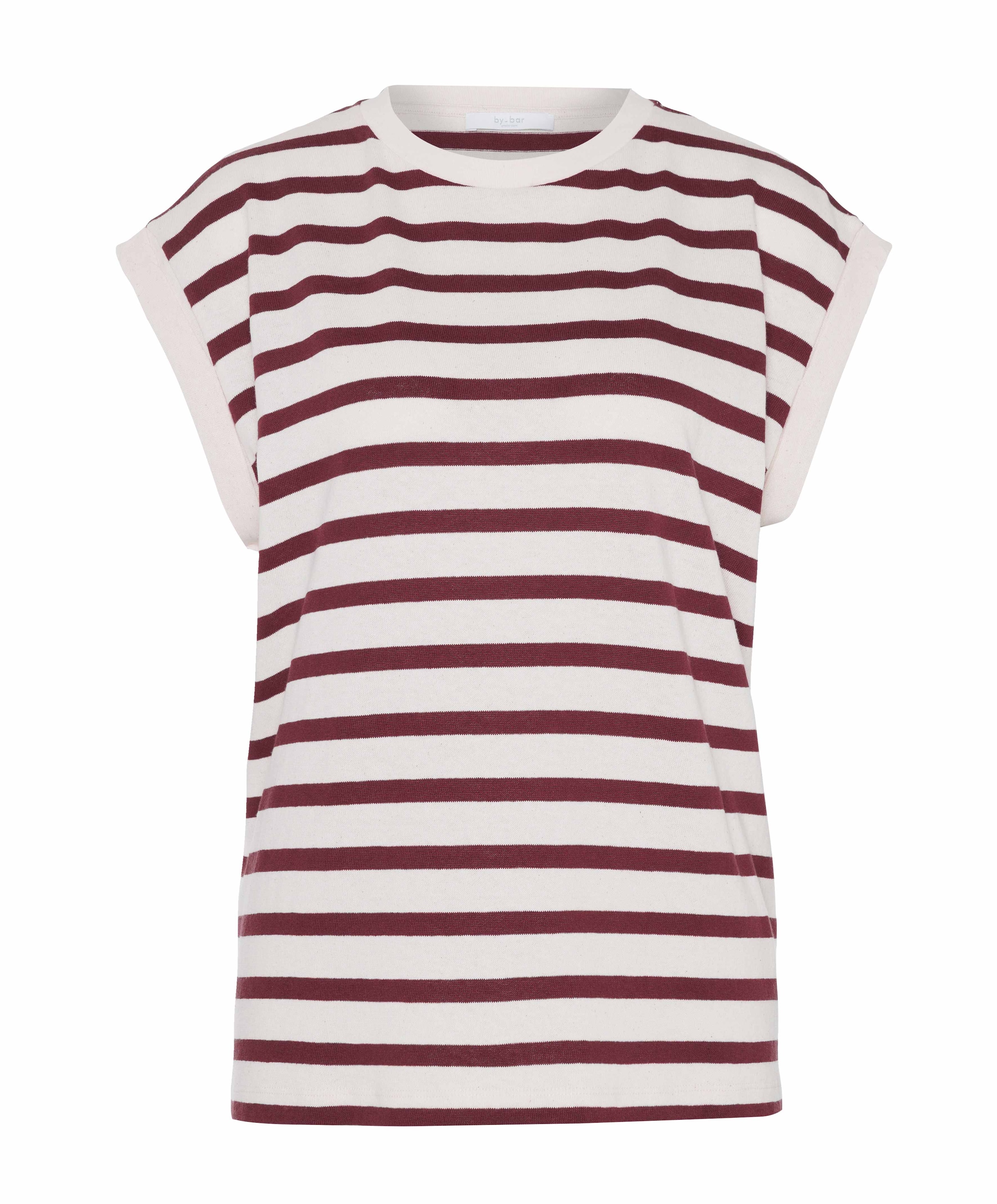 Dames top bordeaux