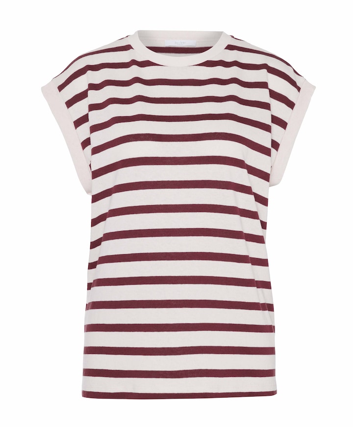 Dames top bordeaux