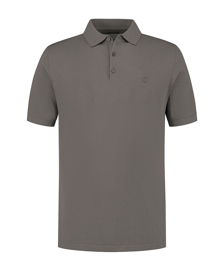 Heren polo blauw