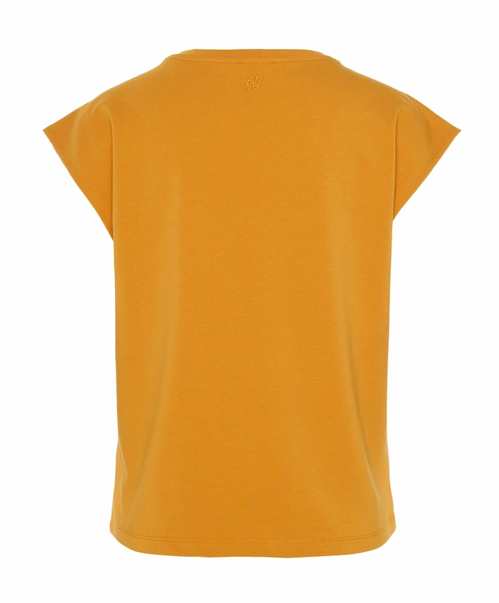 Dames T-shirt geel