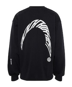 Heren longsleeve zwart