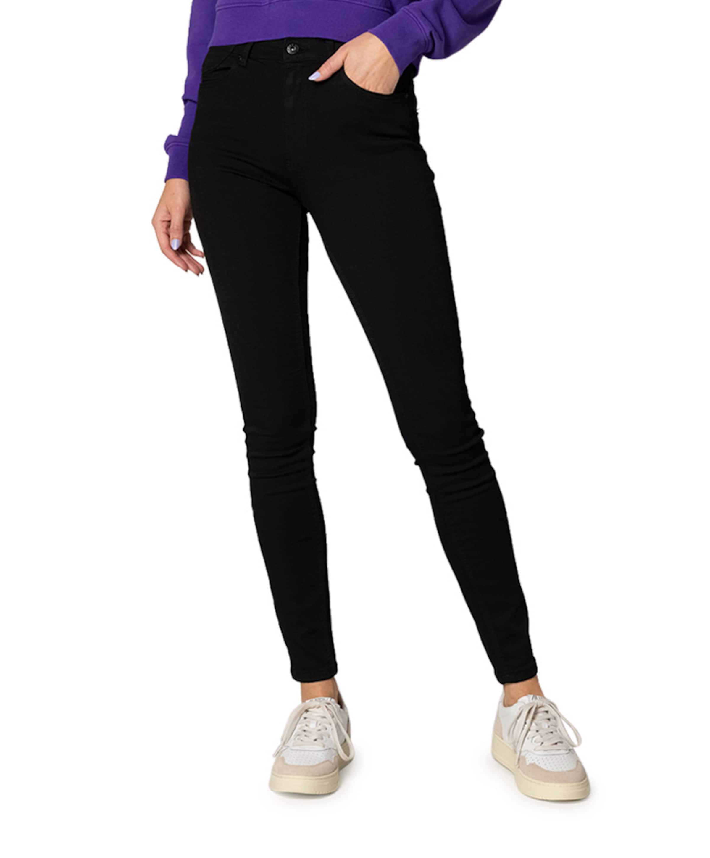 ONLFOREVER BLACK LIFE HW SK SOO796C dames jeans zwart