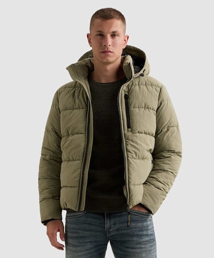 Heren jas groen