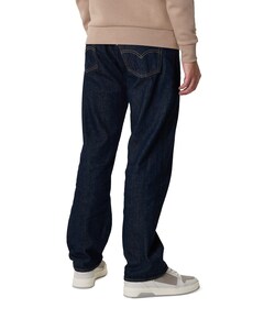 555 Relaxed straight heren jeans zwart