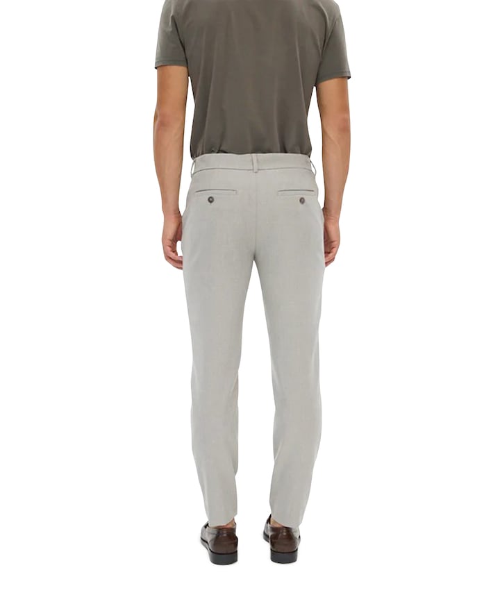 JOSHPL 162 GREY MIST heren broek grijs