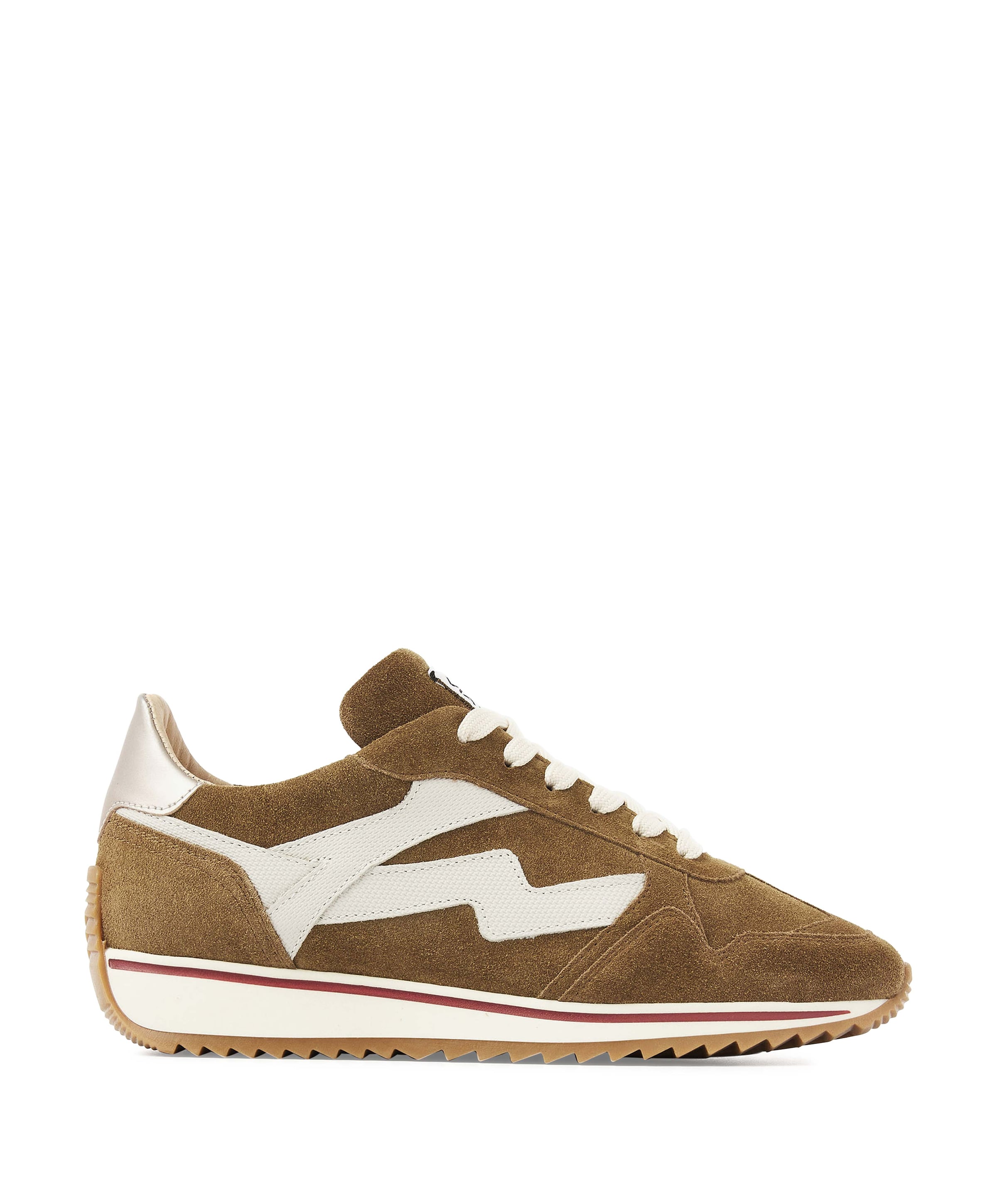 Mikki Alex dames sneakers bruin