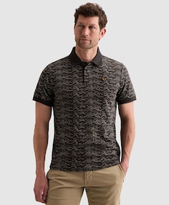 Heren polo blauw
