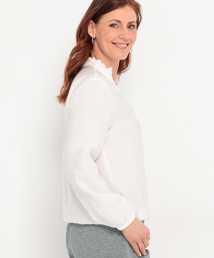 Dames blouse ecru