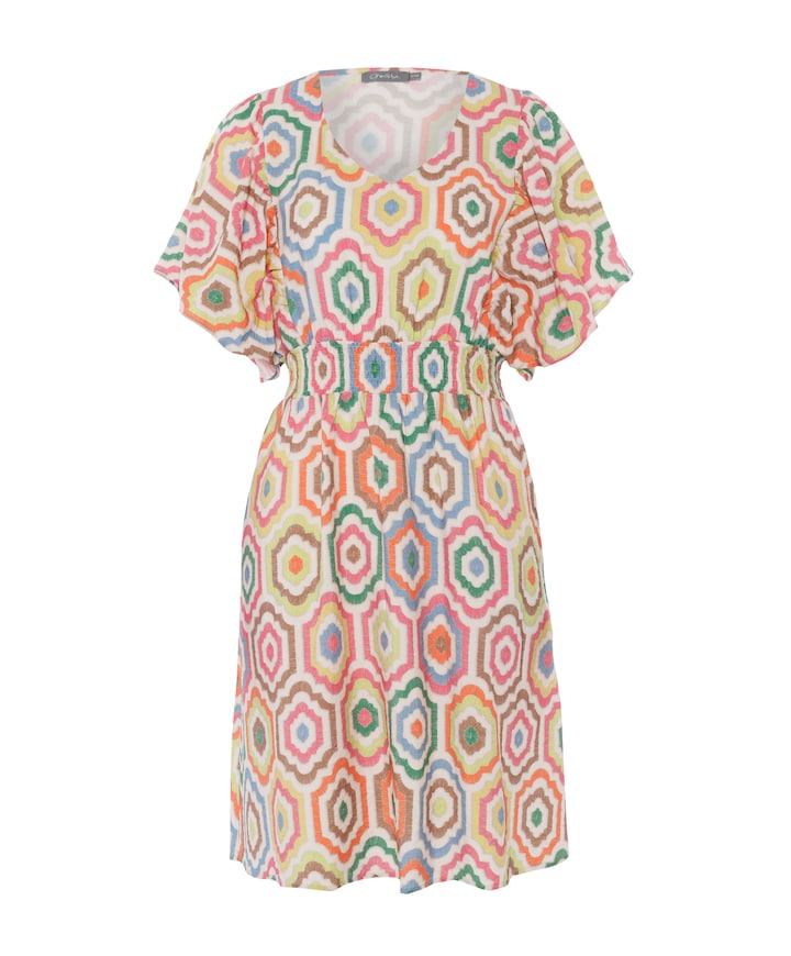 Dames jurk multicolor
