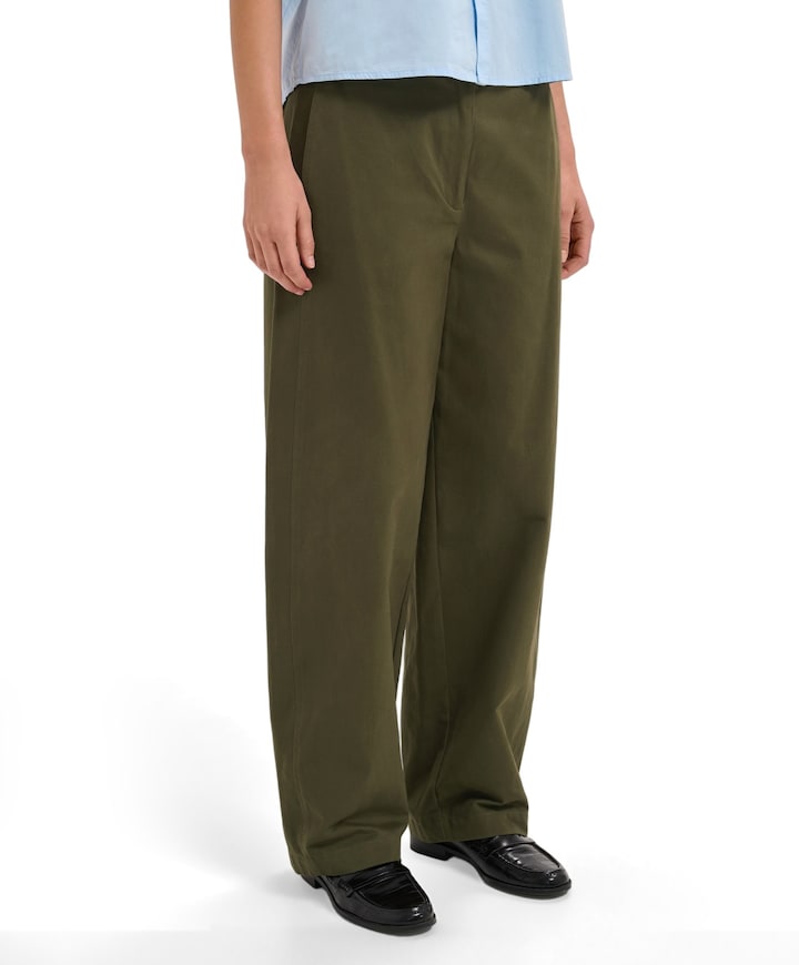 MWGisva Kendel Barrel Pant dames broek groen