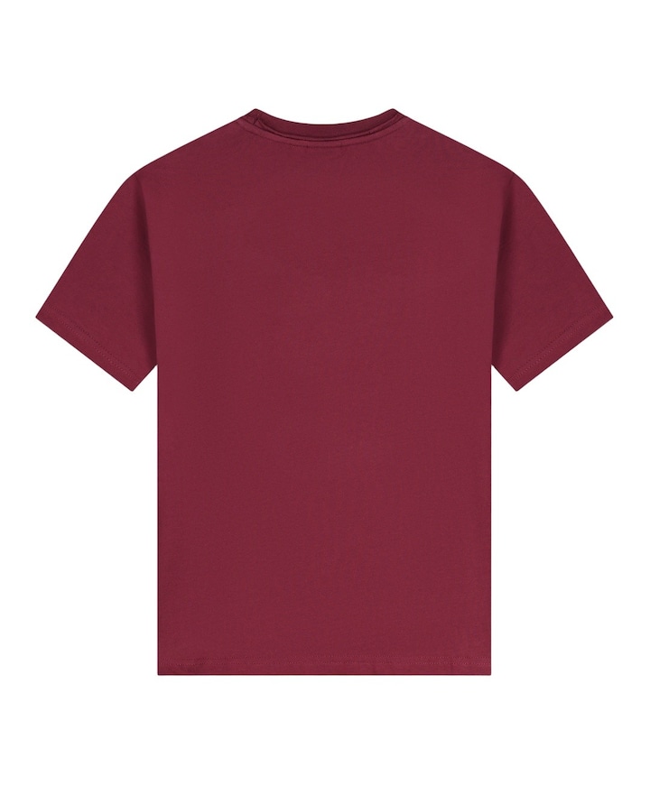 Jongens T-shirt bordeaux