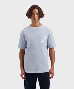 Heren T-shirt blauw