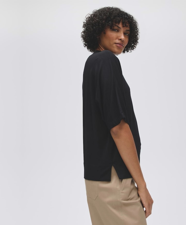 Dames T-shirt zwart