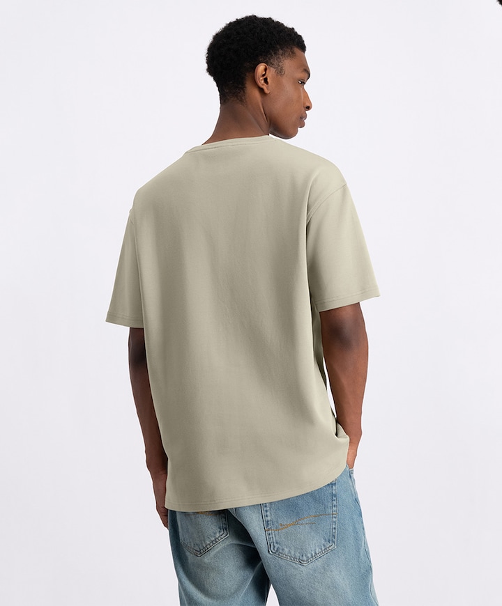 Heren t-shirt beige