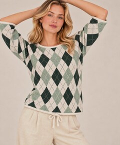 Dames trui groen