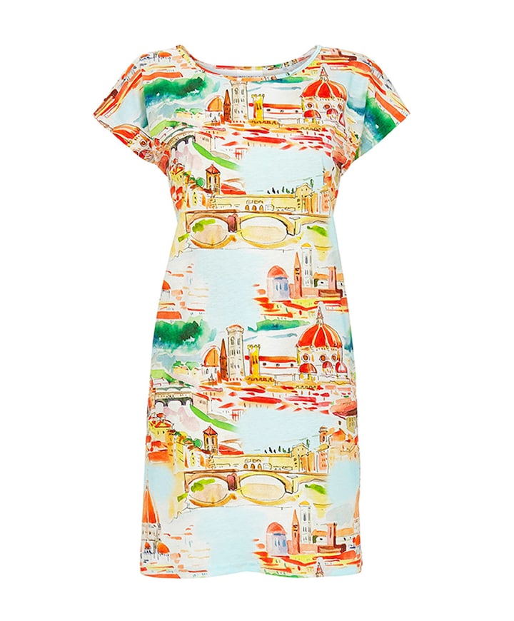 Dames nachthemd multicolor