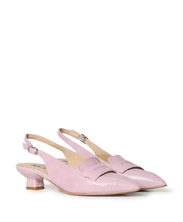 dames slingbacks roze